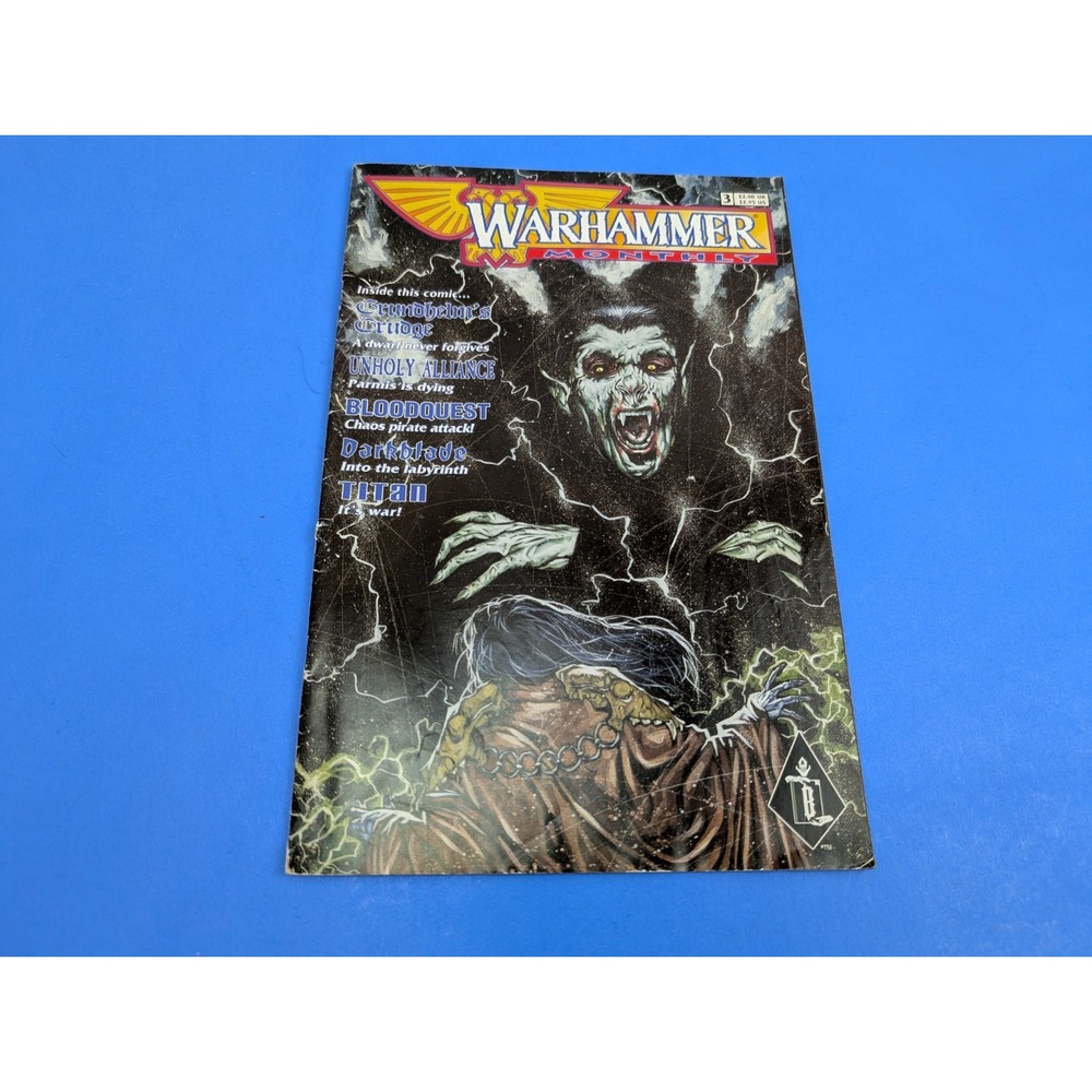 Warhammer Monthly Issue 3 May 1998 Games Workshop Comic Book
